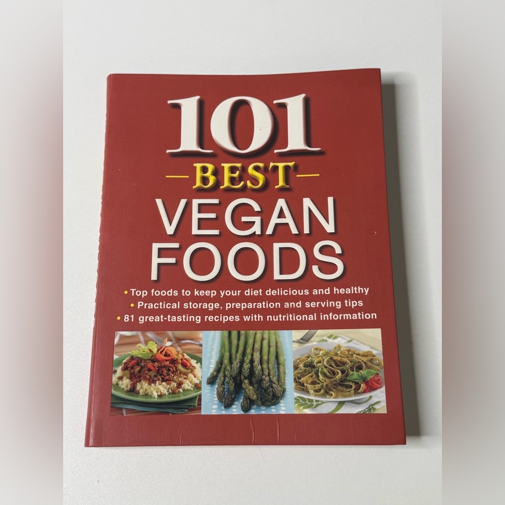 101 Best Vegan Foods Book / Cookbook